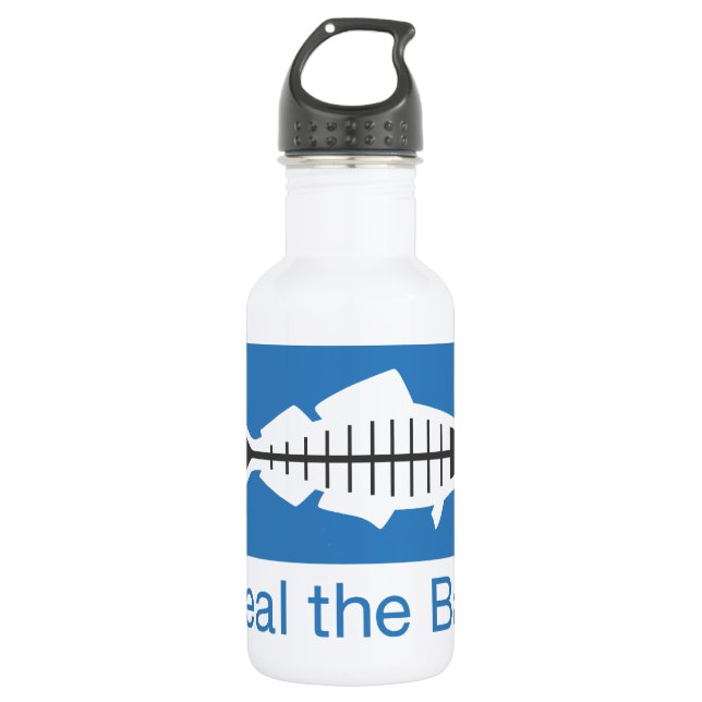 Heal the Bay Swag Stainless Steel Water Bottle (Front)