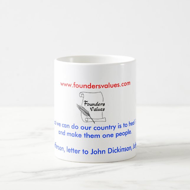 Heal The Parties And Make Them One Mug (Center)