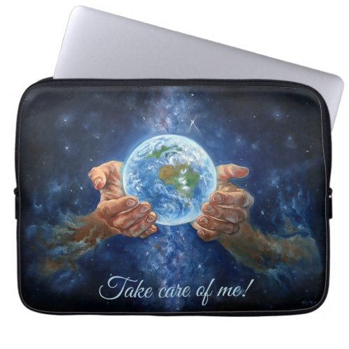 Heal the world protect Gaia Laptop Sleeve