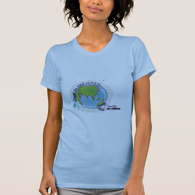 Heal the world T-Shirt (Front)
