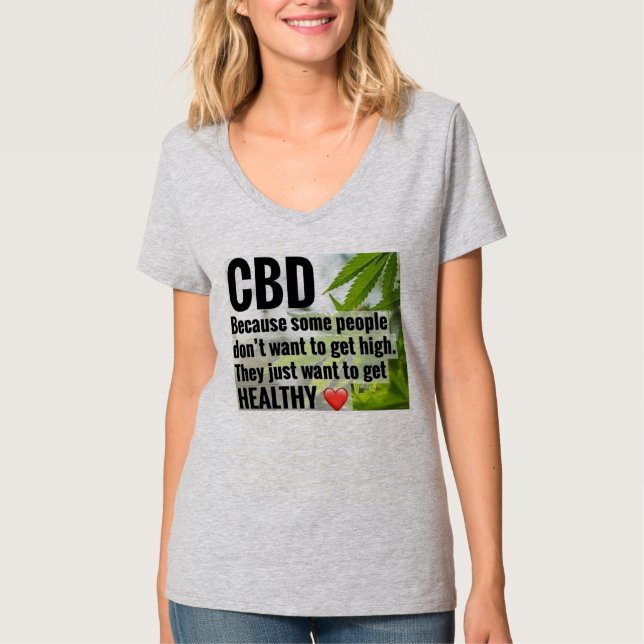 heal with CBD T-Shirt (Front)