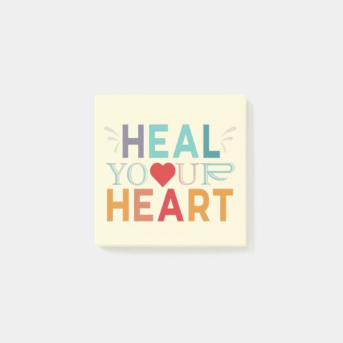 Heal Your Heart Post_it Notes