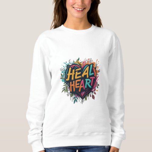  Heal Your Heart T_Shirt Design Sweatshirt