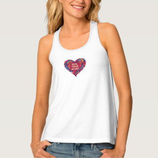 Heal your heart tank top