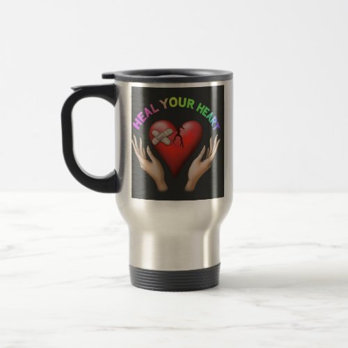 Heal Your Heart Travel Mug