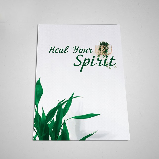 Heal your spirit, spoil yourself, spa poster (Creator Uploaded)