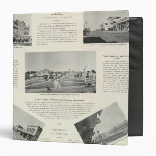 Healdsburg, California 3 Ring Binder