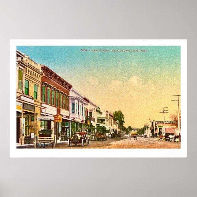 Healdsburg California Poster Print (Front)