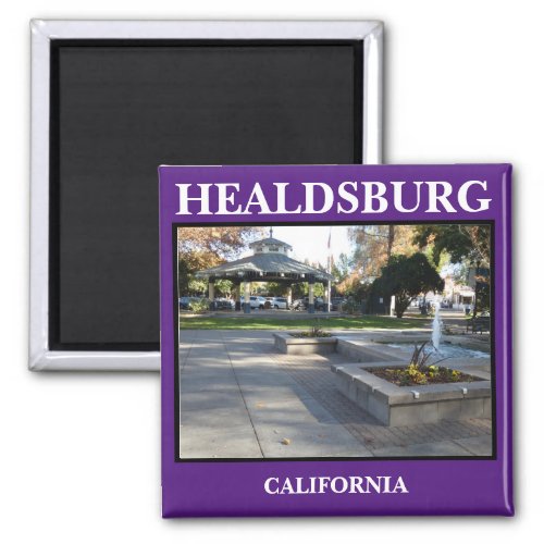 Healdsburg Plaza Kitchen Magnet