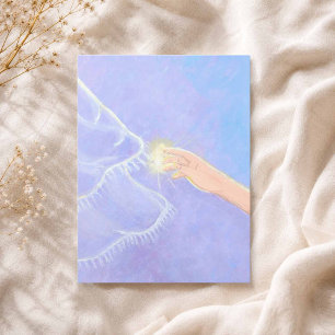 Healed by Faith Christian Postcard