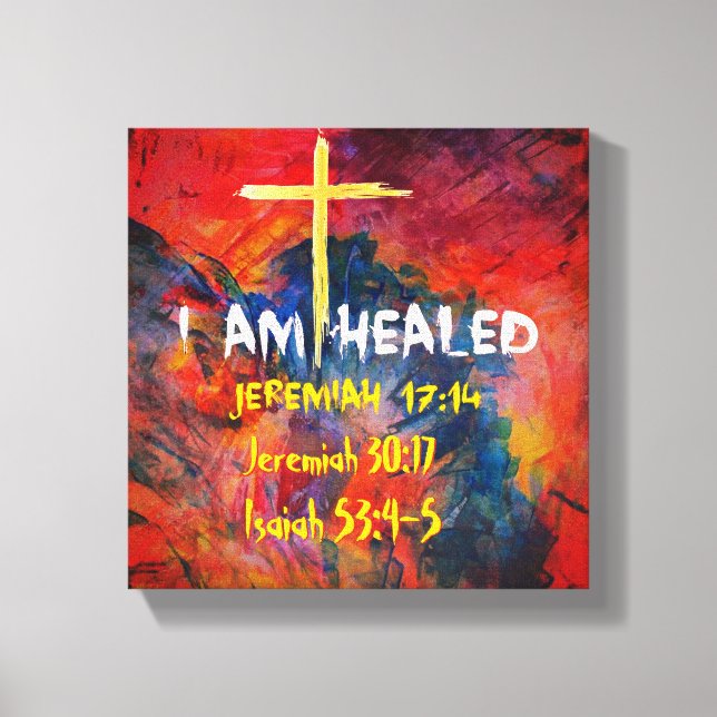 Healed- Premium Wrapped Canvas (Gloss) Print (Front)