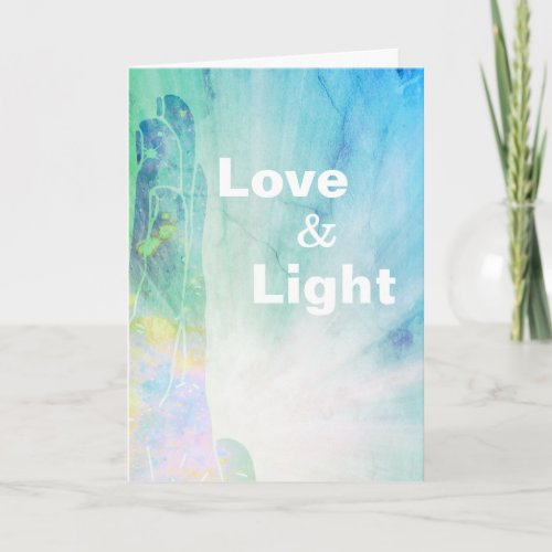 *~* Healer Love Rays Healing Hand Lightworker Card