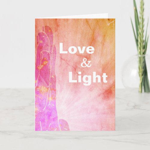 *~* Healer Rays Healing Hand Lightworker Love Card