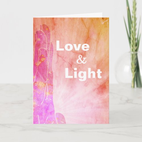  Healer Rays Healing Hand Lightworker Love Card