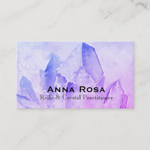  Healer Reiki Crystal Yoga Reiki Master Energy Business Card