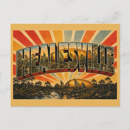 Healesville Sanctuary Victoria Australia Wildlife Postcard