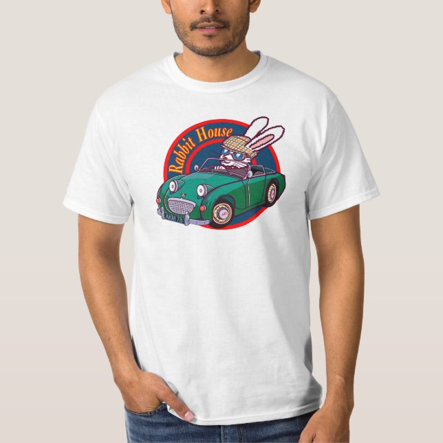 Healey Sprite - White T-Shirt (Front)