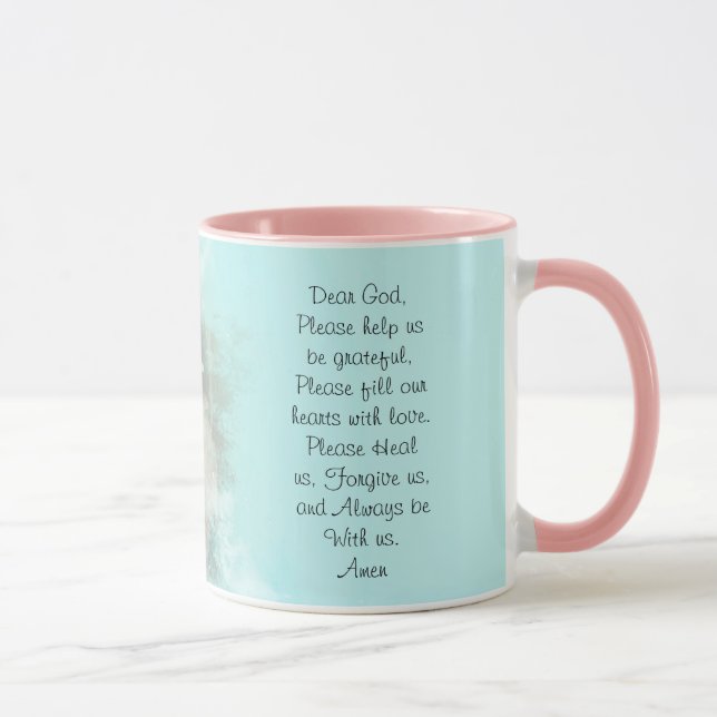 Healing and Forgiveness Prayer Mug (Right)