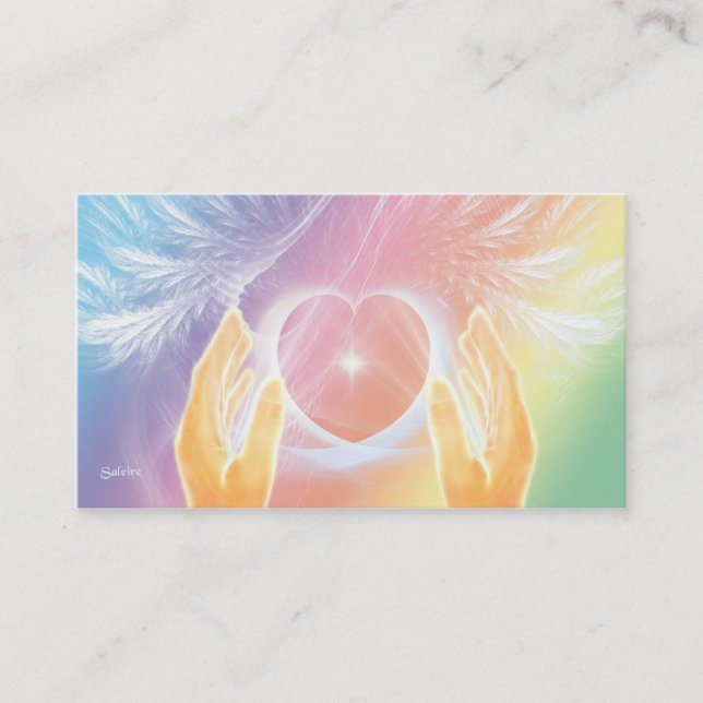 Healing Angel Business Card (Front)
