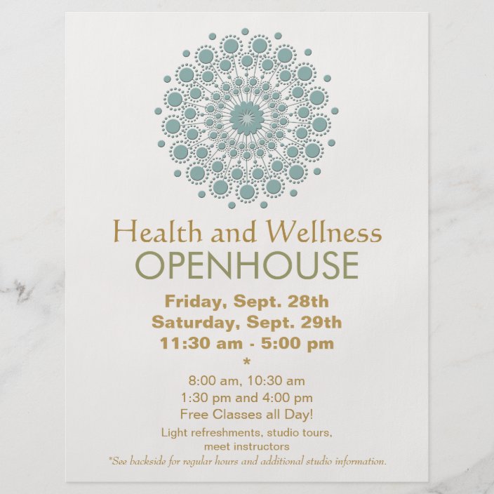 Healing Arts and Natural Health and Wellness Flyer | Zazzle.com