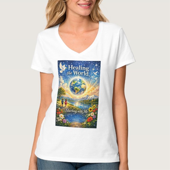 Healing Begins With Me T-Shirt (Front)