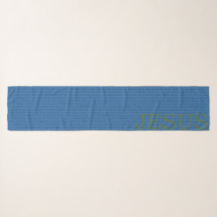 Healing Bible Scripture & Christian Prayer Cloth Scarf