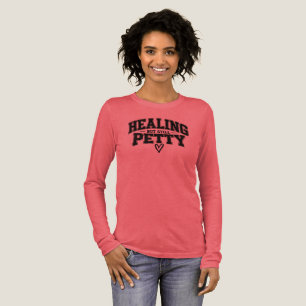 Healing But Still Petty Funny Healing T-Shirt Tri-Blend Shirt