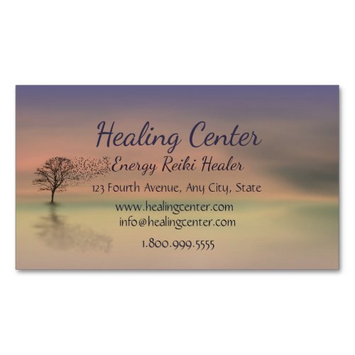 Healing Calm Peaceful Custom Business Card