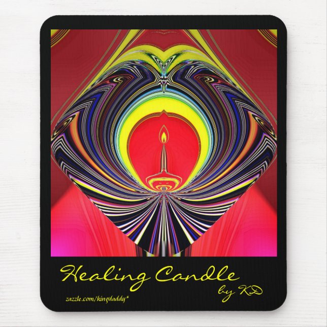 Healing Candle Mousepad (Front)