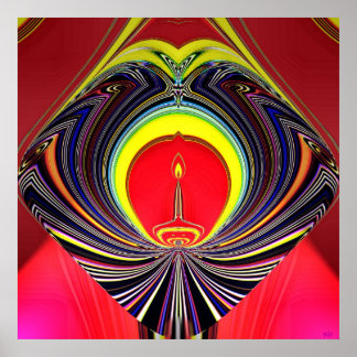 Healing Candle Poster