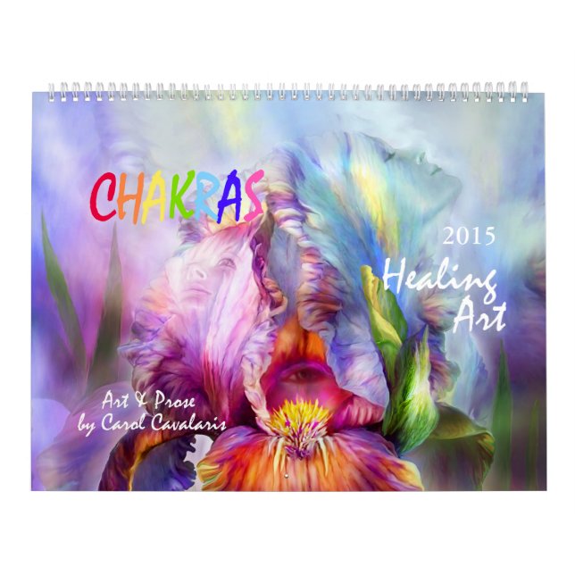 Healing Chakra Art Calendar (Cover)