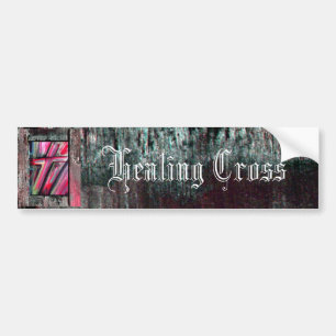 Healing Cross Bumper Sticker