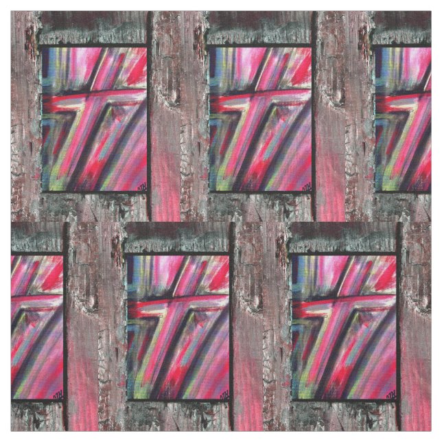 Healing Cross Fabric (Swatch)