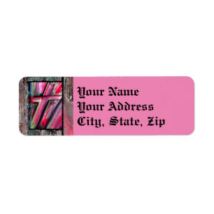 Healing Cross Label