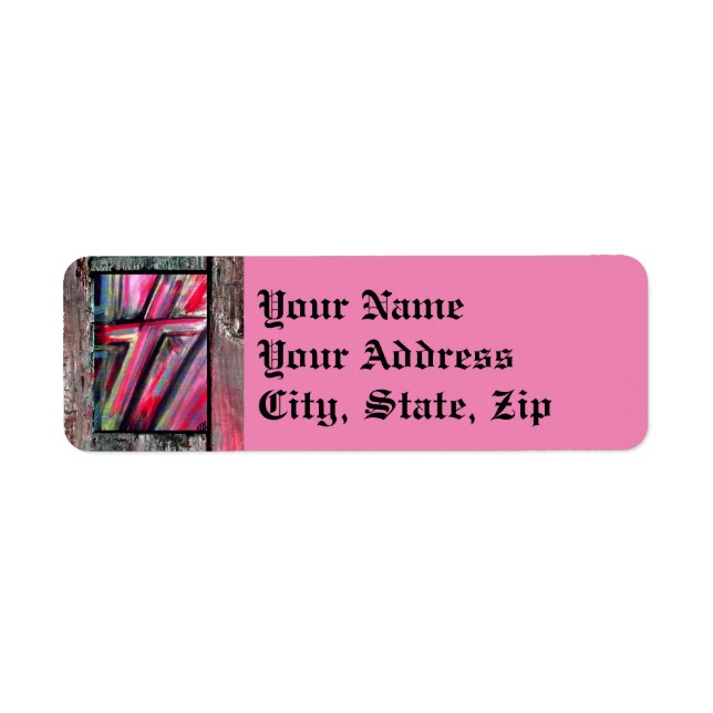 Healing Cross Label (Front)