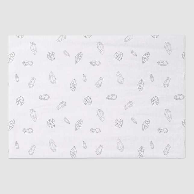 Healing Crystals Tissue Paper (Front)