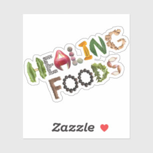 Healing Foods - Health Reminder Sticker