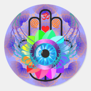 Healing Hamsa sticker