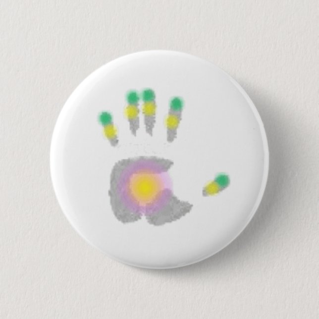 Healing Hand Button (Front)