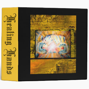 Healing Hands 3 Ring Binder