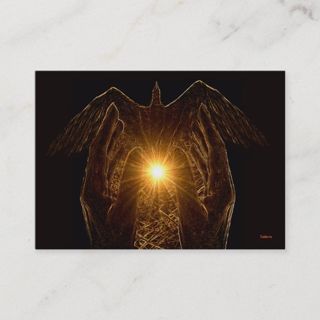 Healing Hands Business Card (Front)