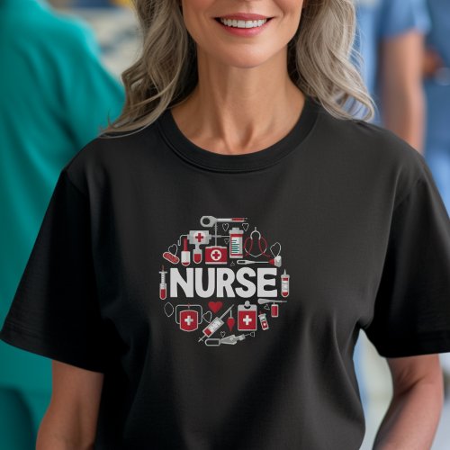 Healing Hands Loving Hearts Nurse Pride  T_Shirt