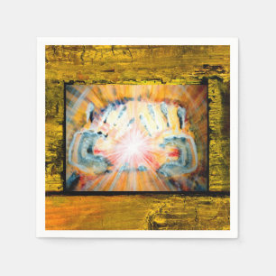 Healing Hands Paper Napkins