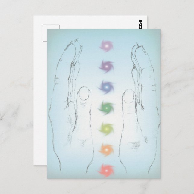 Healing Hands  Postcard (Front/Back)
