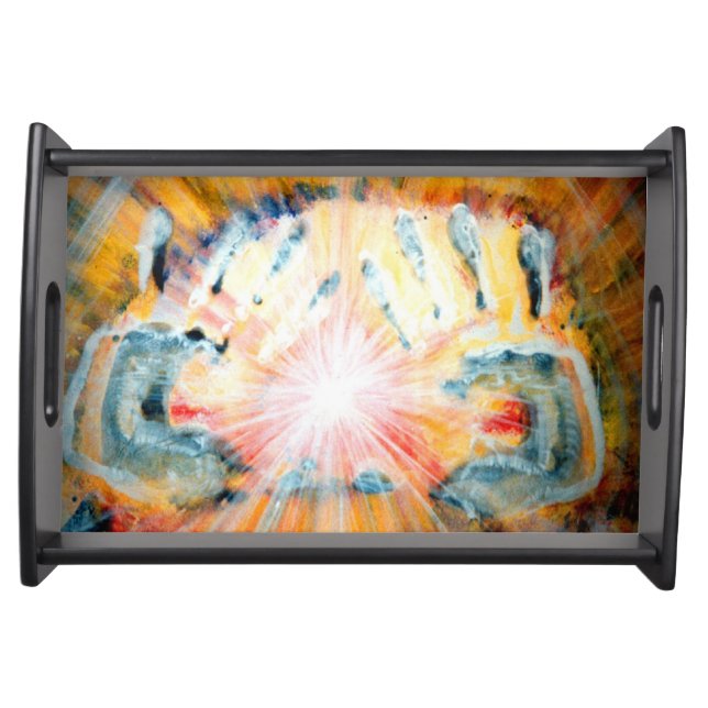 Healing Hands Serving Tray (Front)