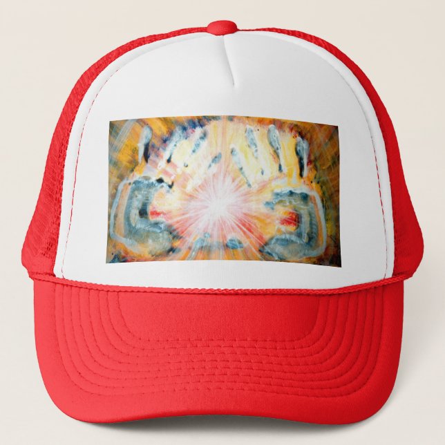 Healing Hands Trucker Hat (Front)