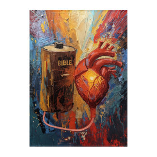 Healing Heart Acrylic Wall Art