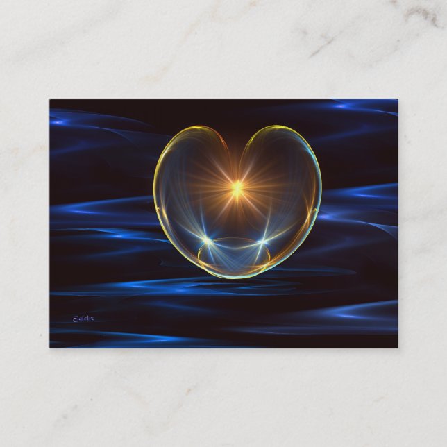 Healing Heart Business Card (Front)