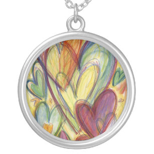 Healing Hearts Custom Jewelry Pendant Art Necklace