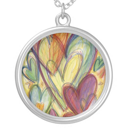 Healing Hearts Custom Jewelry Pendant Art Necklace